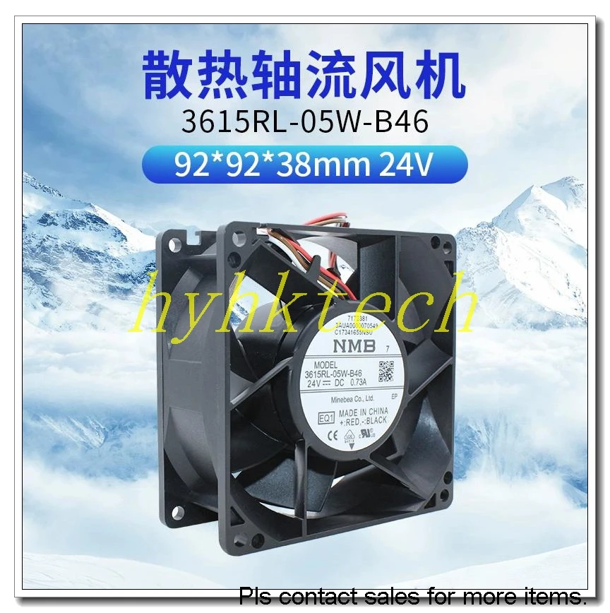 3615RL-05W-B46  4 lines   ABBACS880 frequency converter cooling fan,tested before shipment