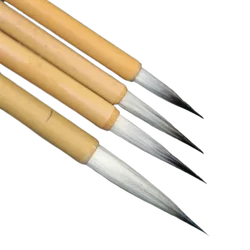 Weasel Hair Woolen Hair Chinese Calligraphy Brush Pen Slender Gold Brush Landscape Chinese Painting Brush Script Practice Brush