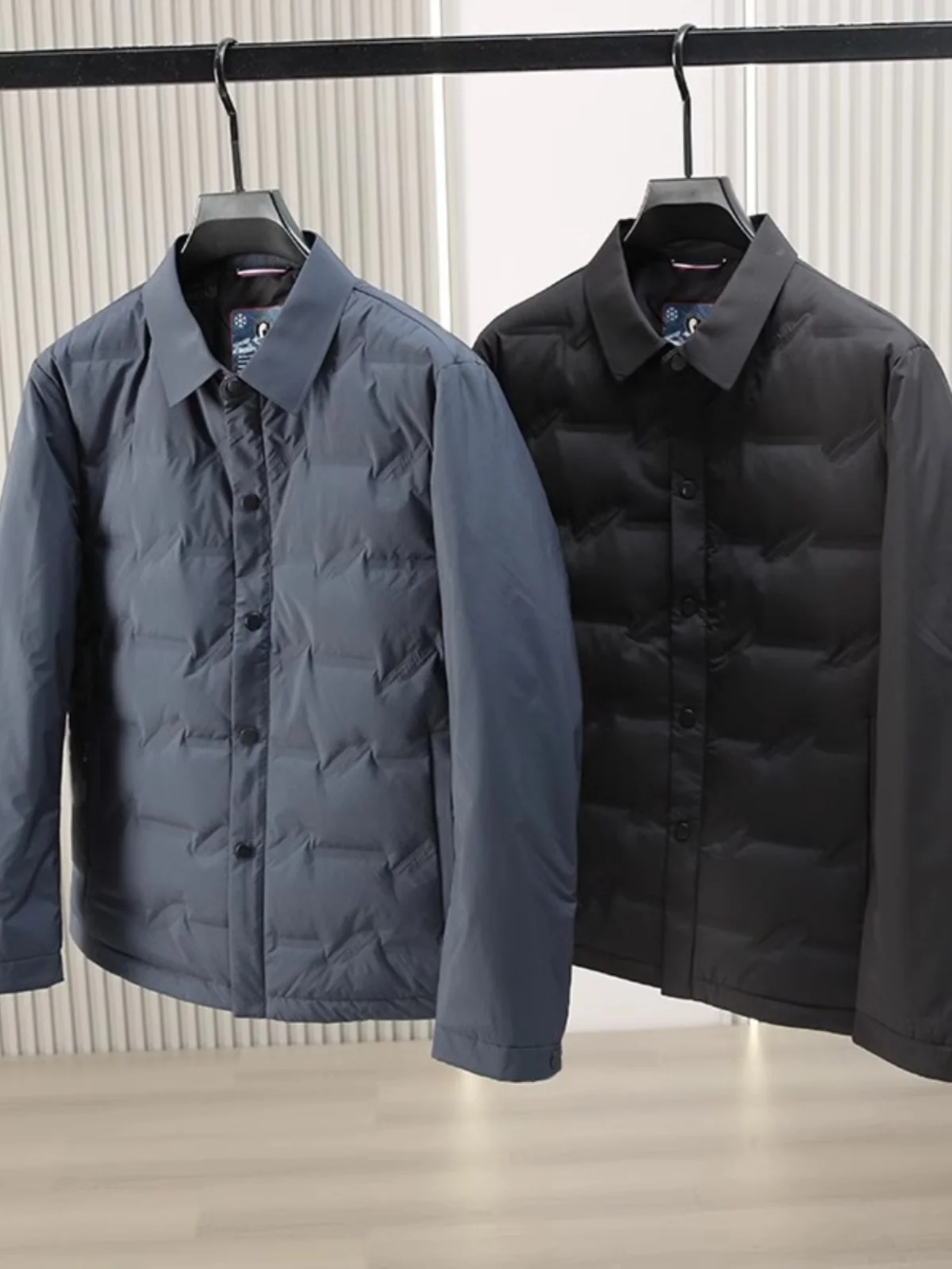 

Waterproof down Jaet Men's Lightweight Busin Sle Goose down Coat Youth ular Casual Windproof Outdoor Clothing