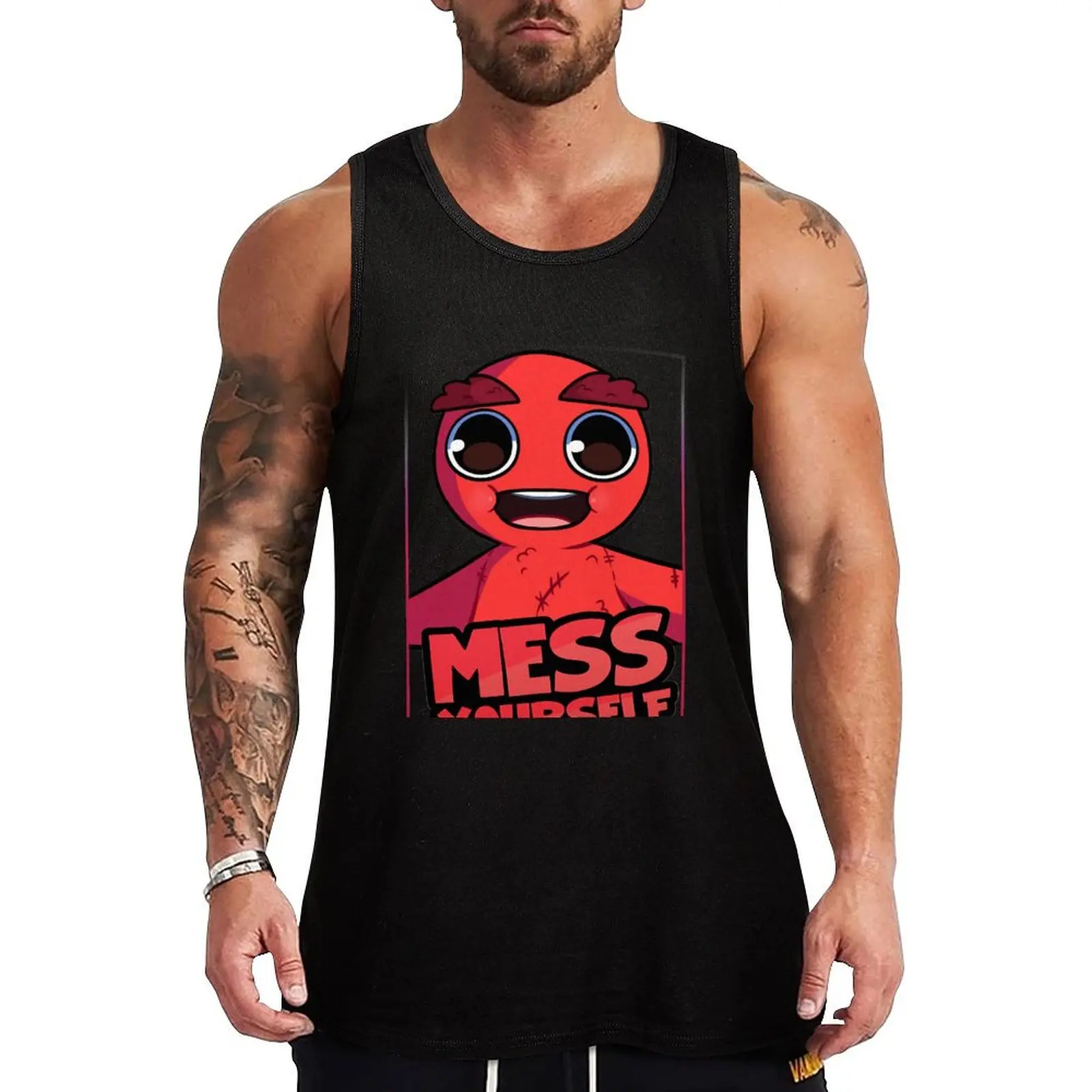 

MessYourself T-Shirt.png Tank Top T-shirt sports T-shirt men gym clothes man fitness