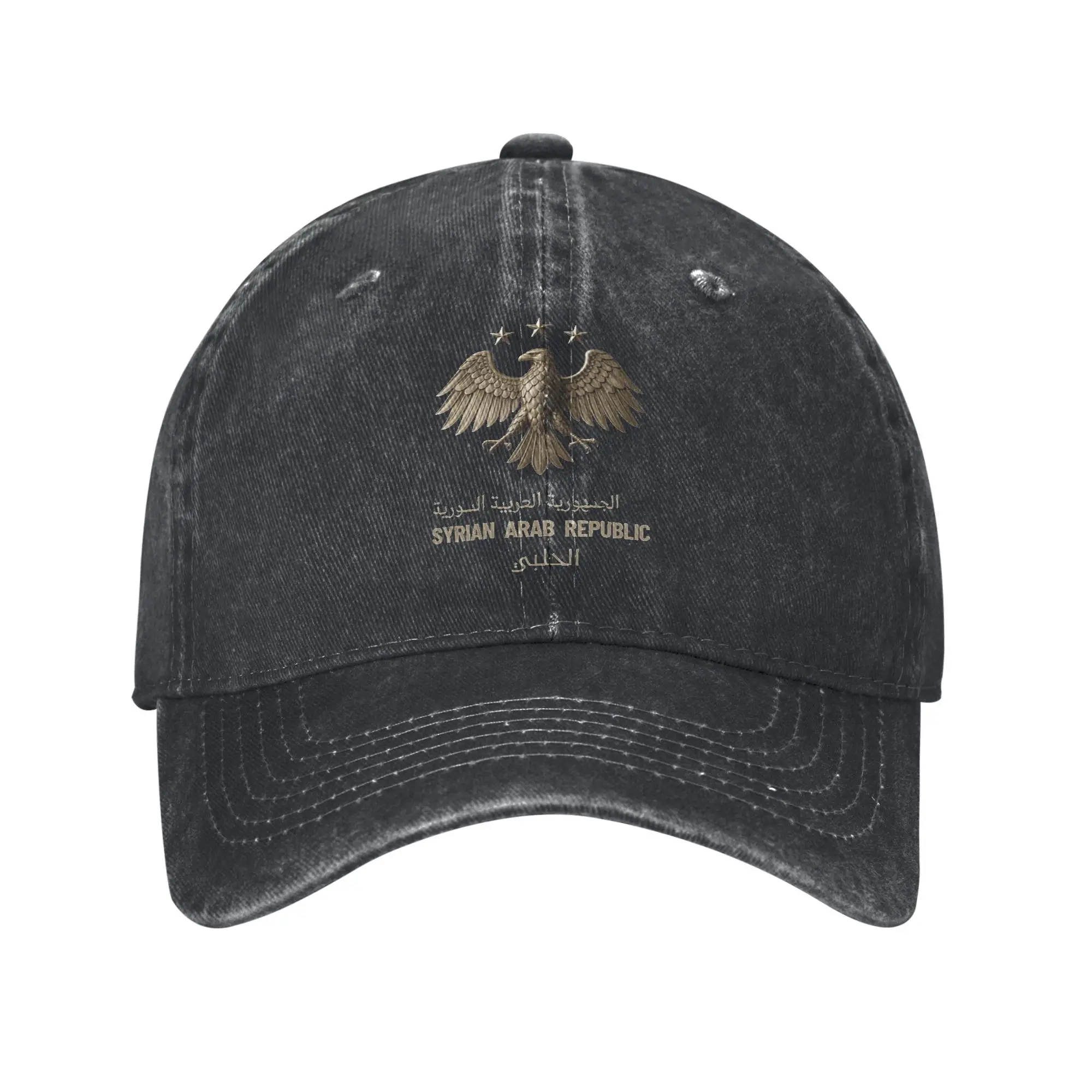 

New Syrian Eagle Design Casual Baseball Cap Summer Trucker Hat High Quality Running Hip Hop Hats Couple Women Baseball Caps