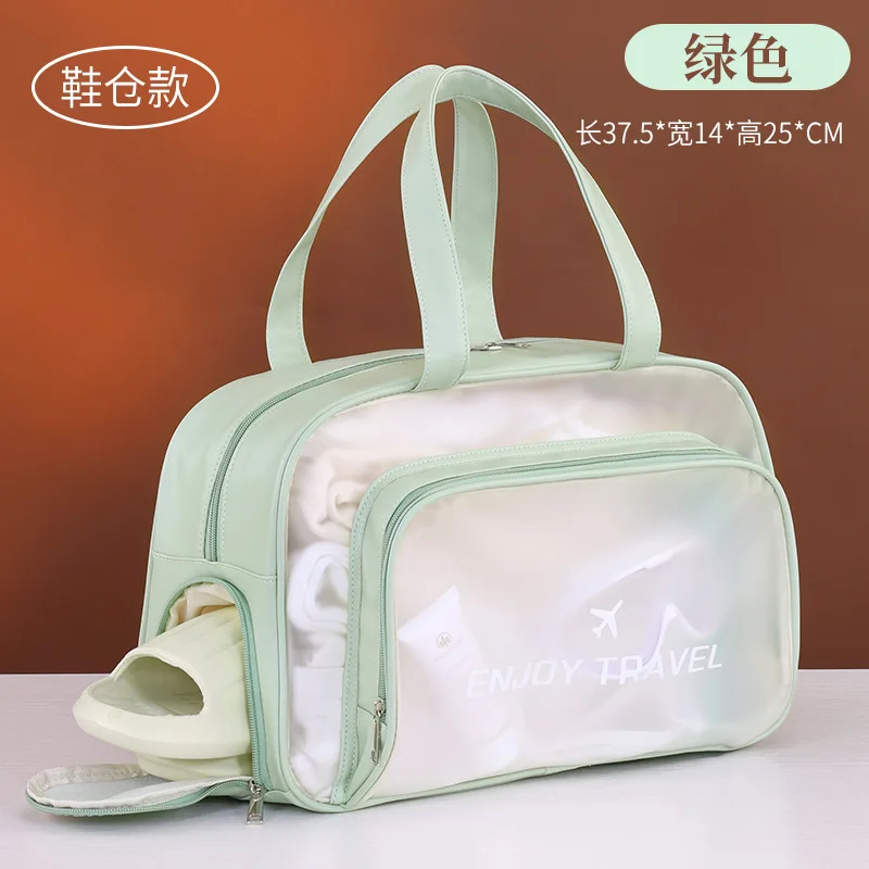 

New Double-Layer Waterproof Beach Bag Dry Wet Separation Swimming Bag Travel Storage Bag Large Capacity Fitness Bag
