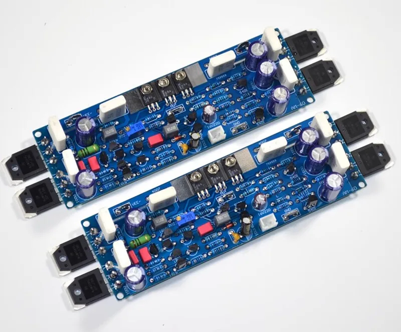 AM-60 150W *2 2.0 Channel Amplifier Board DIY Fever Class AB ON NJW0302 / NJW0281 Amplifier Board