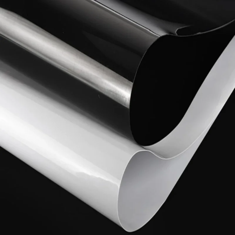 Weiße und Schwarze HDPE Polyethylen-Platte, Dicke 0,3-2mm, PE-Platte, Wasserdicht, Rutschfest, Küchenregal-Unterlage, Schubladenmatte, Lebensmittel-Zubereitungsunterlage – Detail 3