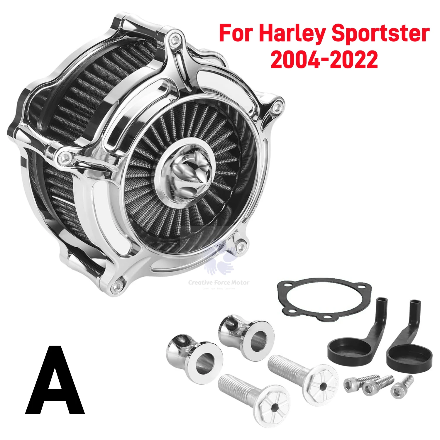 Luchtreiniger motorfiets inlaatluchtfilterhoes voor harley davidson sportster 1200 883 touring street bob Softail Fat Boy heritage road king Dyna Low Rider S FXDLS FLSTNSE FXSB motorfiets accessoires