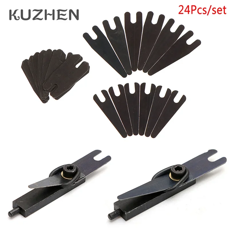 24pcs/Set Tattoo Machine Parts Contact Springs Set Tattoo Coil Machine Material
