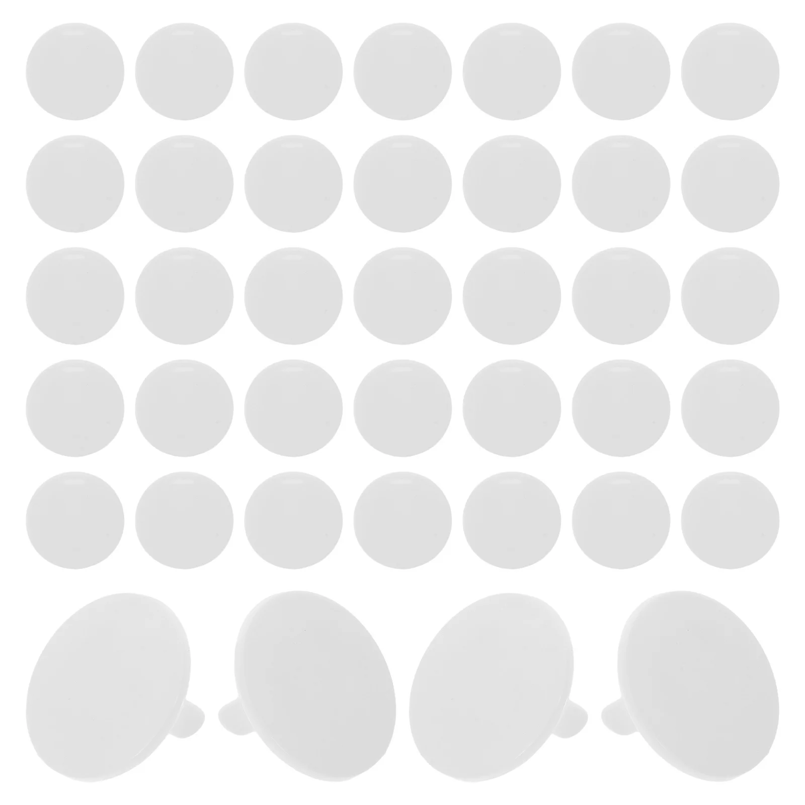 

50 шт., защитные чехлы для розеток, защита для электрических вилок, пластиковые колпачки для розеток, розетка с двумя отверстиями, простая установка