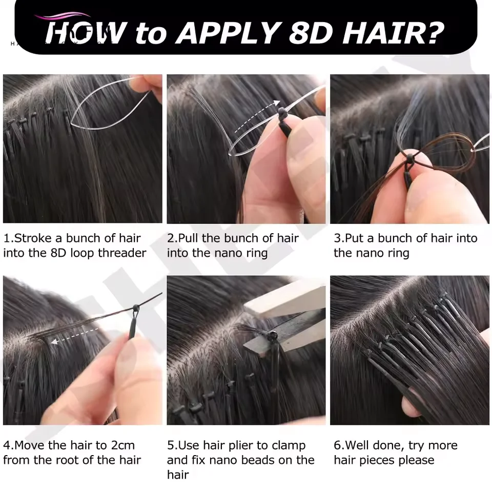 Mel loira 8d extensões de cabelo natural em linha reta máquina remy cabelo humano micro grânulos cabelo 50s micro loop extensão do cabelo 30g