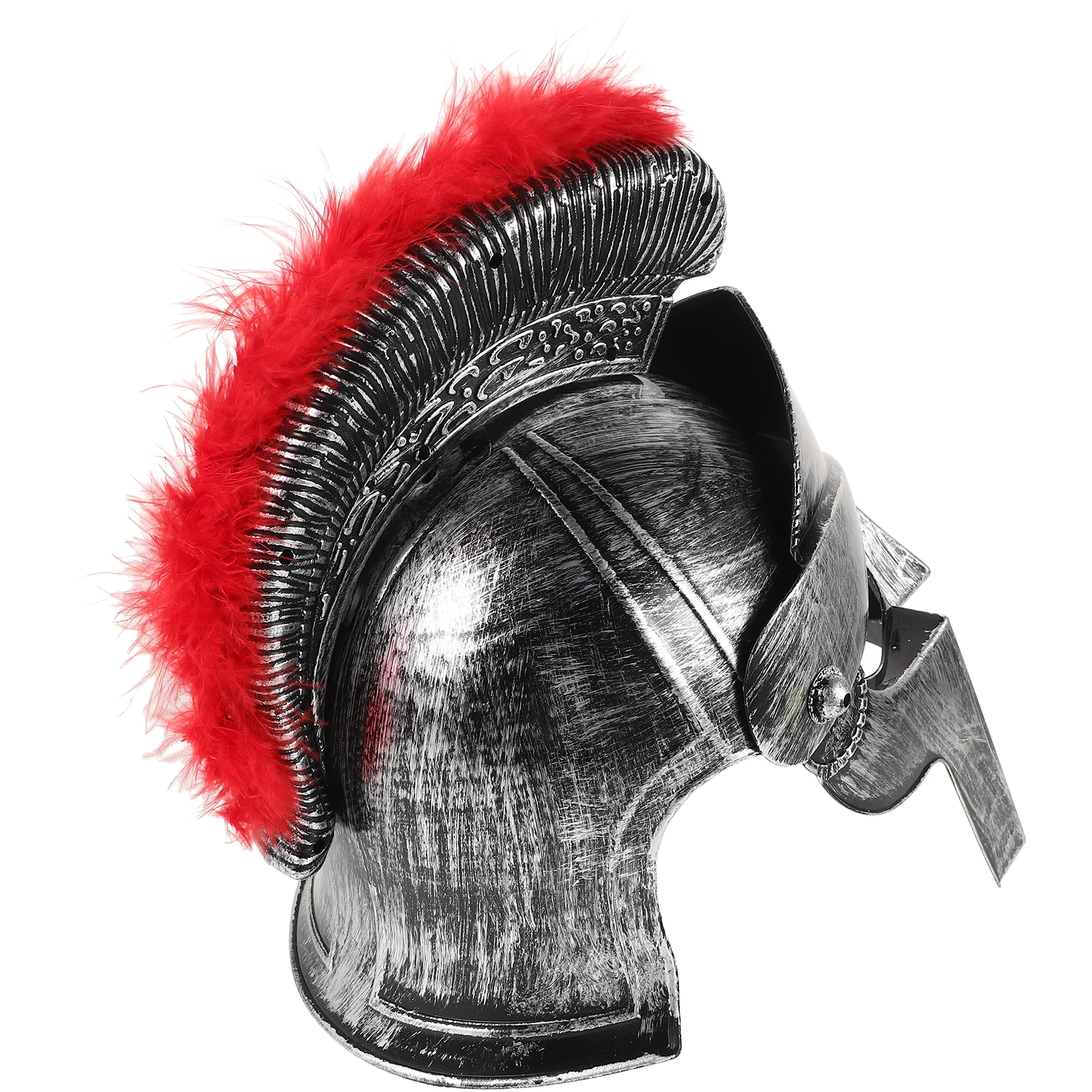 

Roman Cosplay Adult Armor High Quality Halloween Plastic Guard Costume Visor Hat Medieval