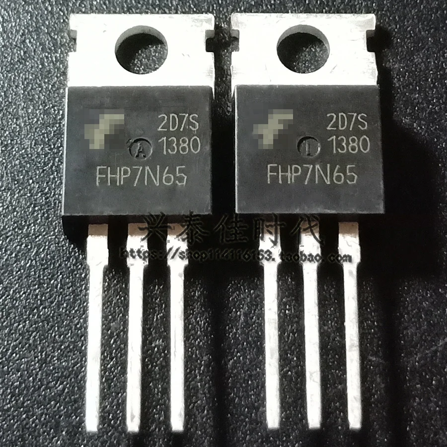 

Оригинал 2 шт./FHP7N65 7A650V TO-220