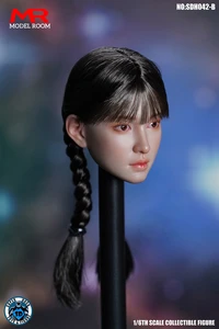 Super Duck SDH042 1/6 Asian Beauty Head Sculpt Talling Model Fit 12 '' TBL Femenino Soldado Sunta Action Figura Cuerpo 8 Mejores ventas 1 6 Sculpt de cabeza femenina - №8