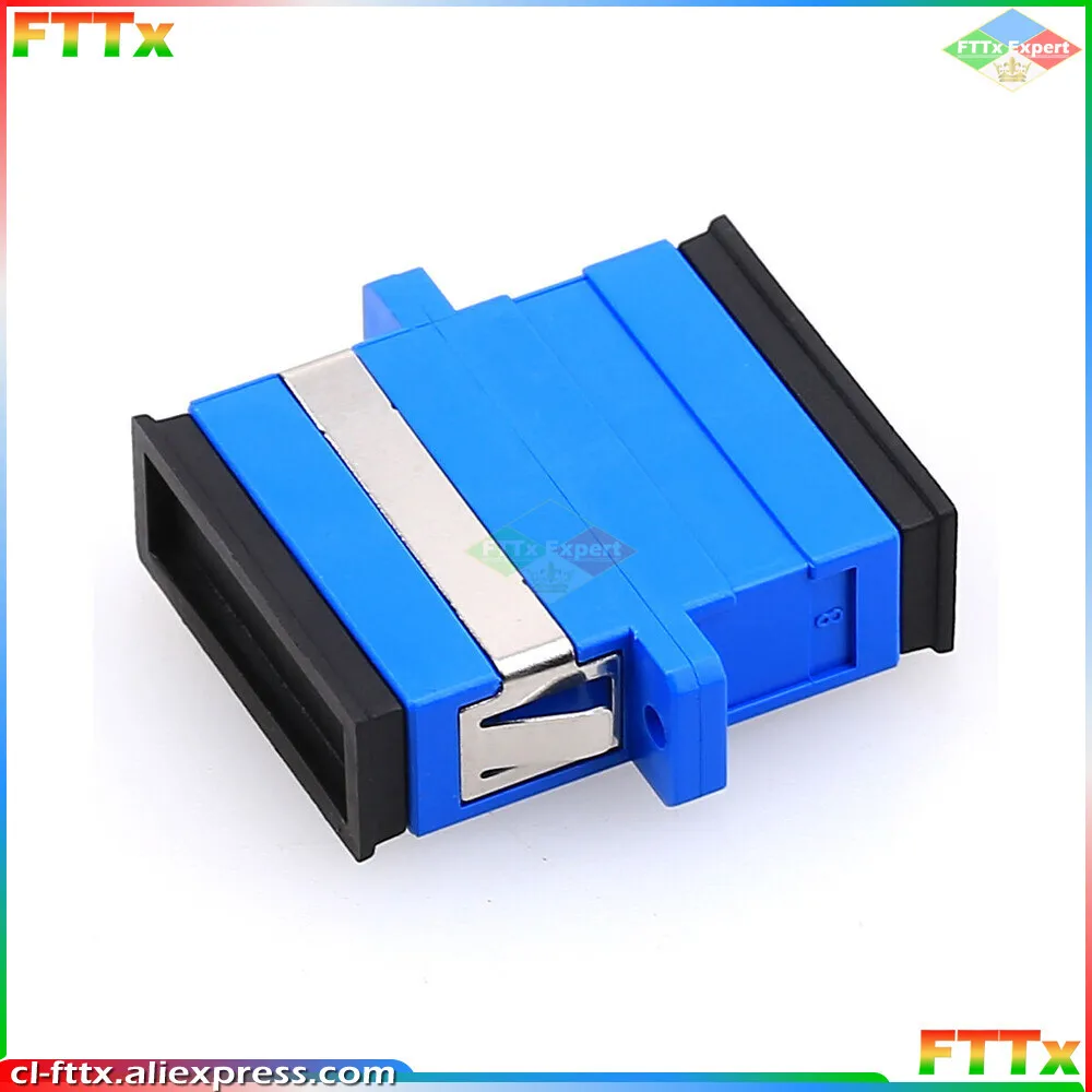 

SC to UPC Optic Fiber Flange Single Mode Duplex Telecom SC Optic Fiber Coupler Adapter Connector