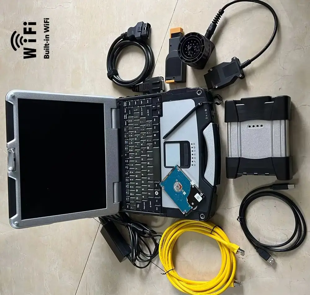 

ICOM NEXT WiFi Connect для BMW + CF31 i5 90% новое многоязычное программное обеспечение для ноутбука 1 ТБ HDD Поддержка диагностического программирования автомобиля и грузовика