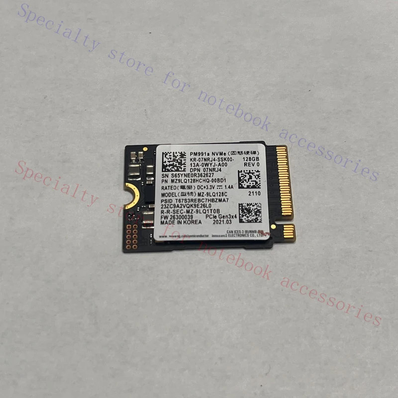 

R+ NEW FOR Samsung NVME 128GB GEN4 SIZE (2230) - 07NRJ4