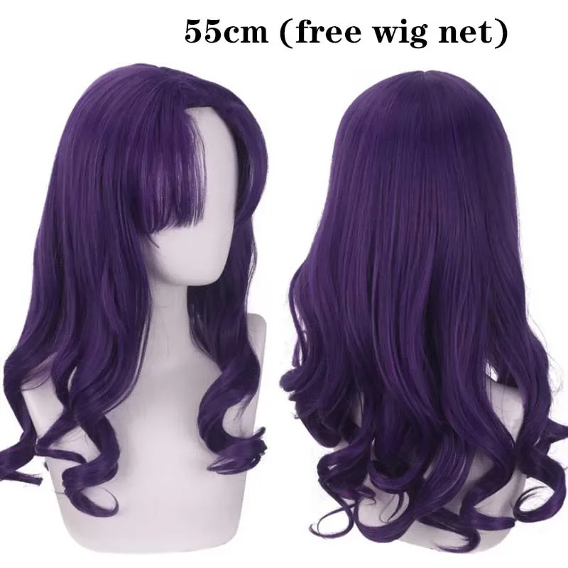 Katsuragi Misato Cosplay Costume Halloween Katsuragi Misato Full Set Red Jacket Dress Necklace Wig Anime Uniform Misato Outfi*.1