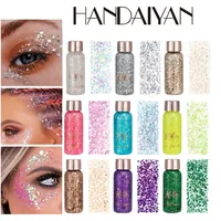 Handaiyan Eye Glitter Nail Hair Body Face Stickers Gel Art Loose Sequins Cream Diamond Jewels Rhinestones Makeup Party Festival