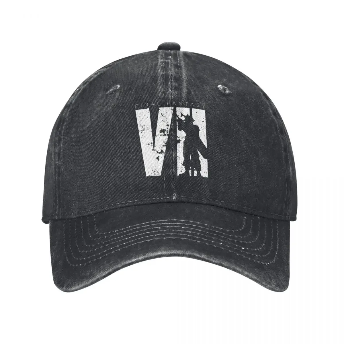 Final Fantasy, Cloud Strife, Harajuku, Anime demin Cap Outdoor Adventures Cap Female Baseball Cap For Men