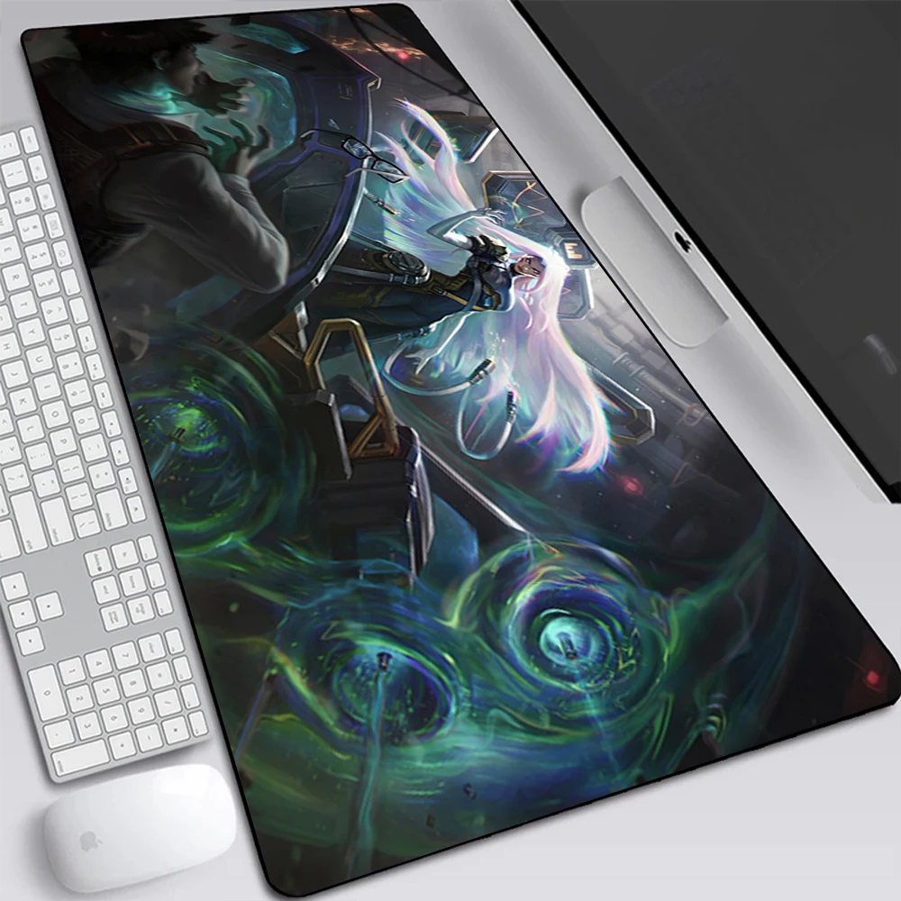 League of Legends Sona Large Gaming Mouse Pad Computer Laptop Mousepad Keyboard Pad Desk Mat PC Gamer Mouse Mat Office Mausepad