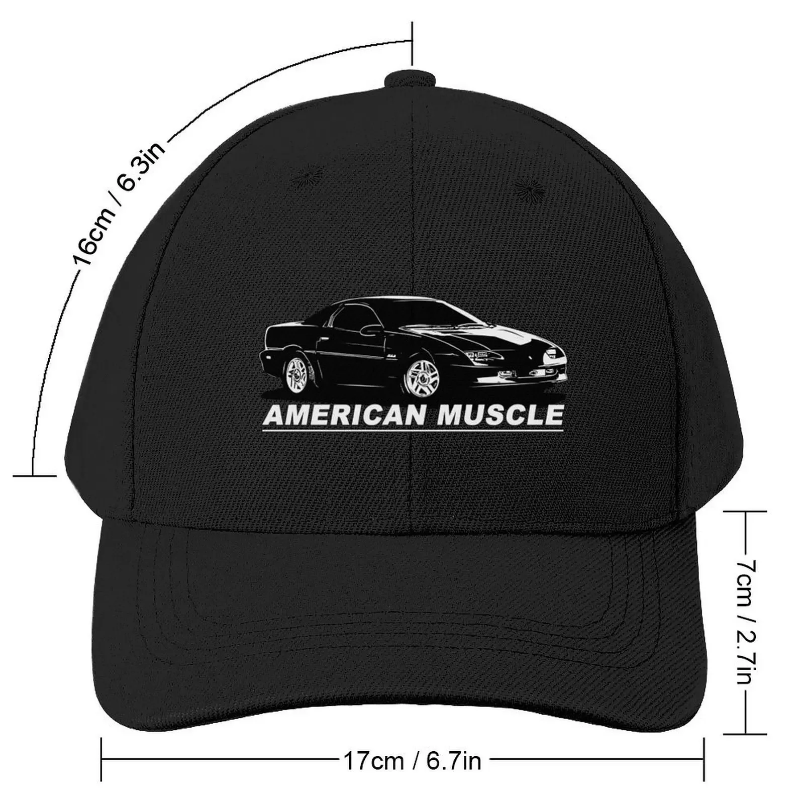 4Th Gen Camaro Z28 Hot Rod, Muscle Car, Classic, Gift For Car Guy Baseball Cap Beach Boy Child Women's