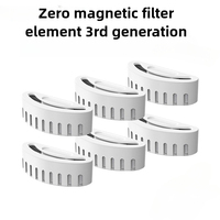 Uah Pet Smart Water Dispenser 6 Filter Elements Cat Dog Water Feeder Magnetic Filter Cartridge Self-cleaning Cat Water Fountain
