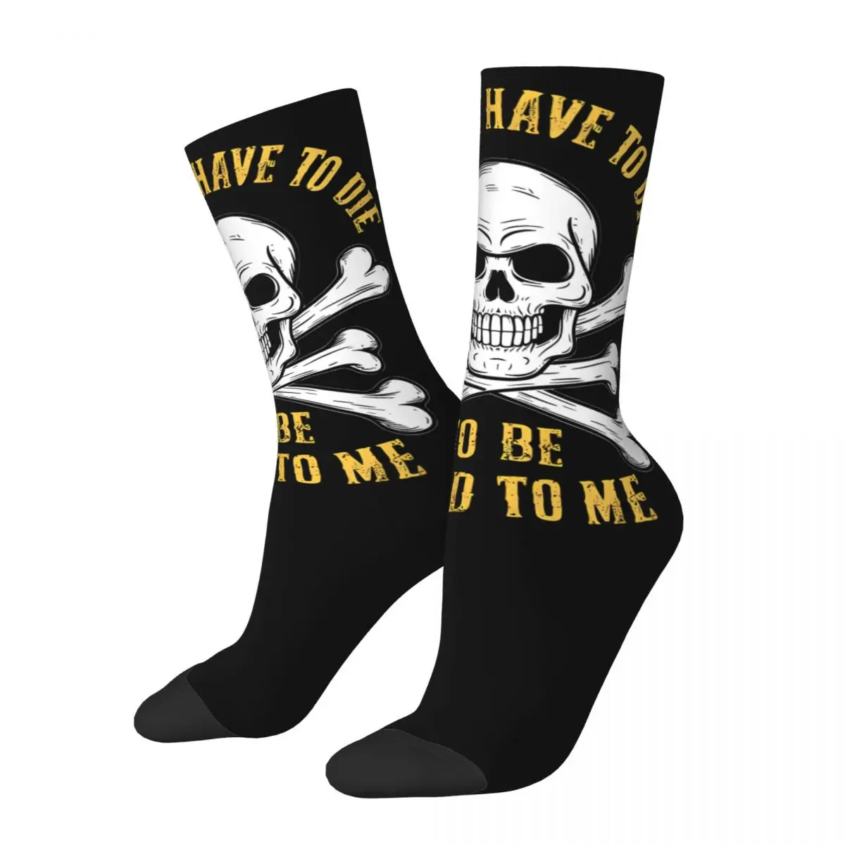 Cool Skull Goonies Never Say Die High elasticity polyester fiber Men and Women printing Applicable throughout the year Dressing