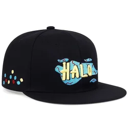 HALO letter embroidery baseball cap fashion hip-hop tide caps men and women universal flat hat outdoor sports sun hats