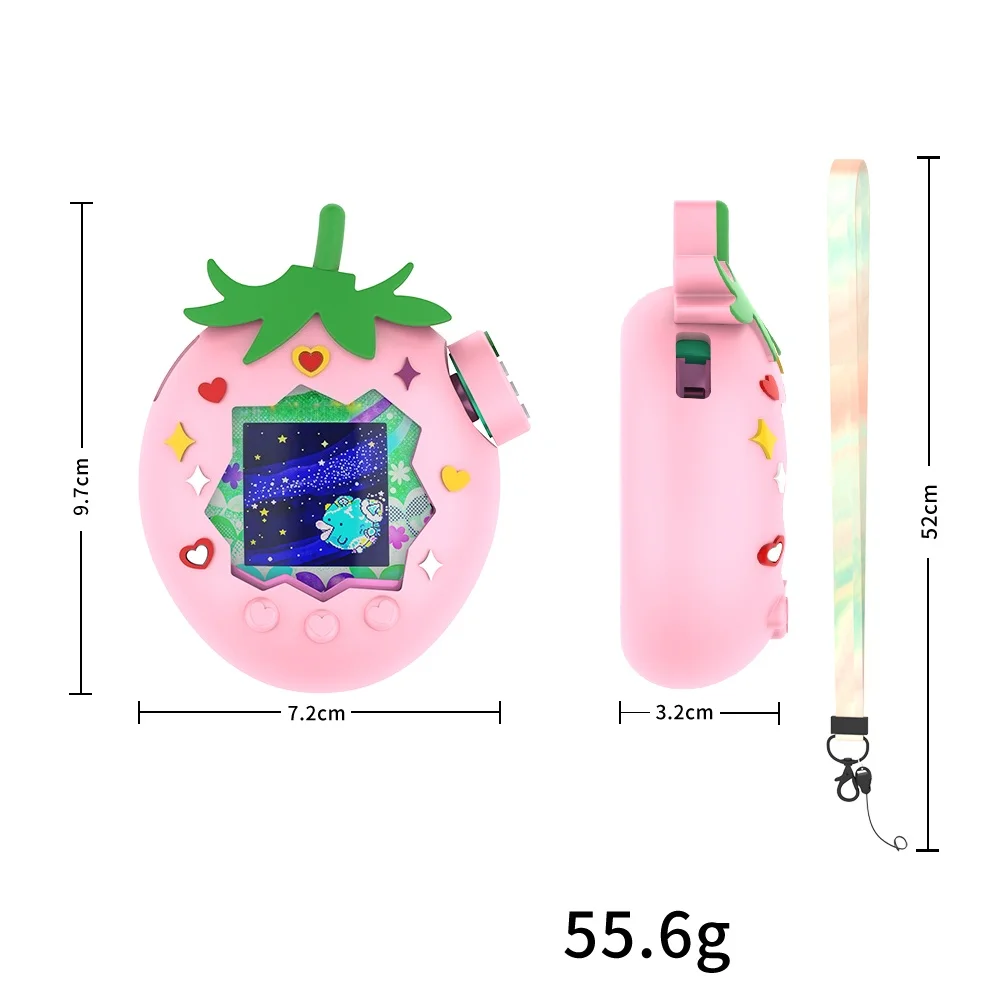 

Anti-dust and impact resistant Cute Cartoon Silicone Protective Case for Tamagotchi Paradise