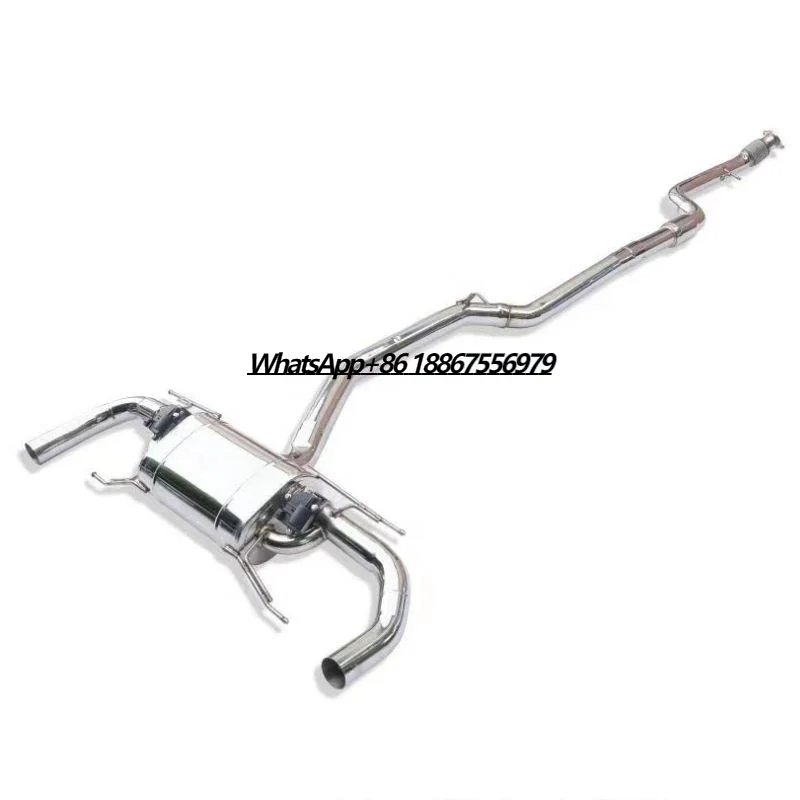 

CSZ sport exhaust for Alfa Romeo Giulia/Stelvio 2.0T quality ss304 muffler pipe valved catback exhaust system