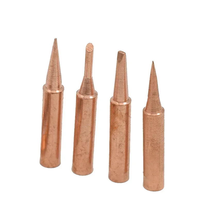 5/10Pcs Lead-Free Soldering Iron Head Bit Parts Pure Copper 900m-T-I 900M-T-B Welding Tool DIY Soldering Iron Tip Accessories