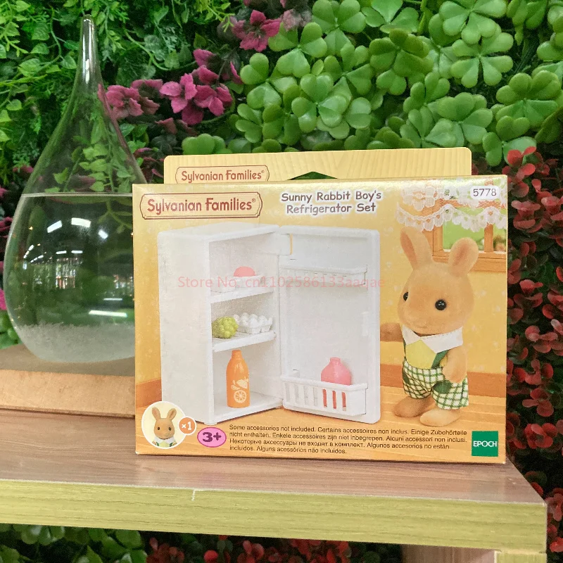 Sylvanian Families Girl's Wash Clean Room Sunny Rabbit Mutterkochset 5777/5778/5779 Möbelserie Simulation Kinderspielzeug