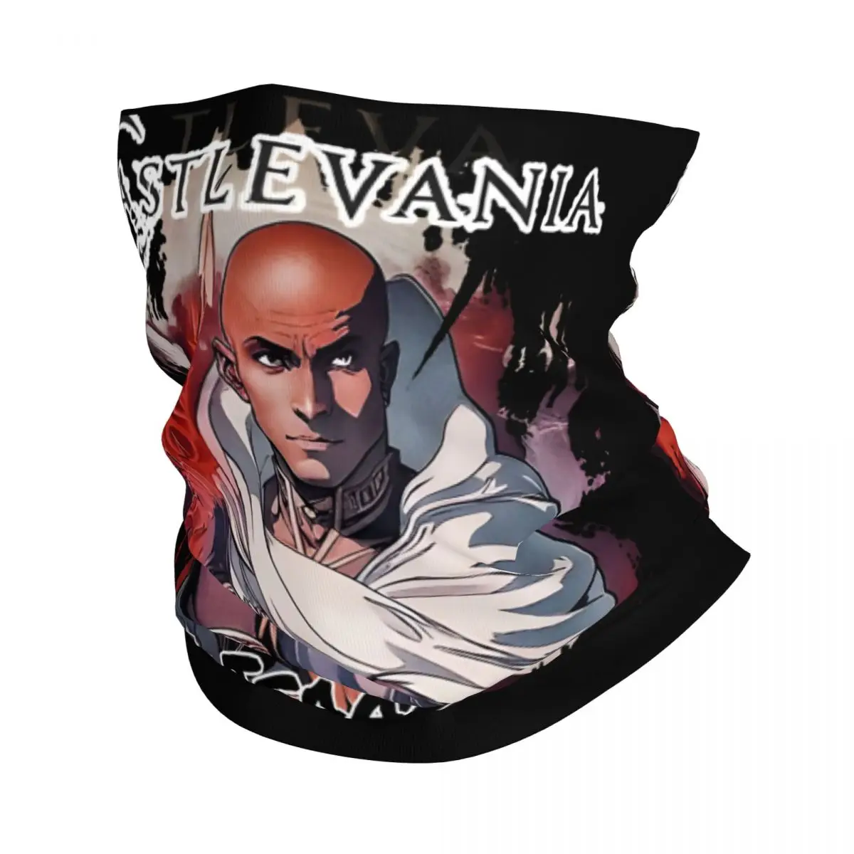 Castlevania Isaac Bandana Neck Gaiter Printed Motorcycle Motocross Castlevania Wrap Scarf Balaclava Cycling Unisex Adult