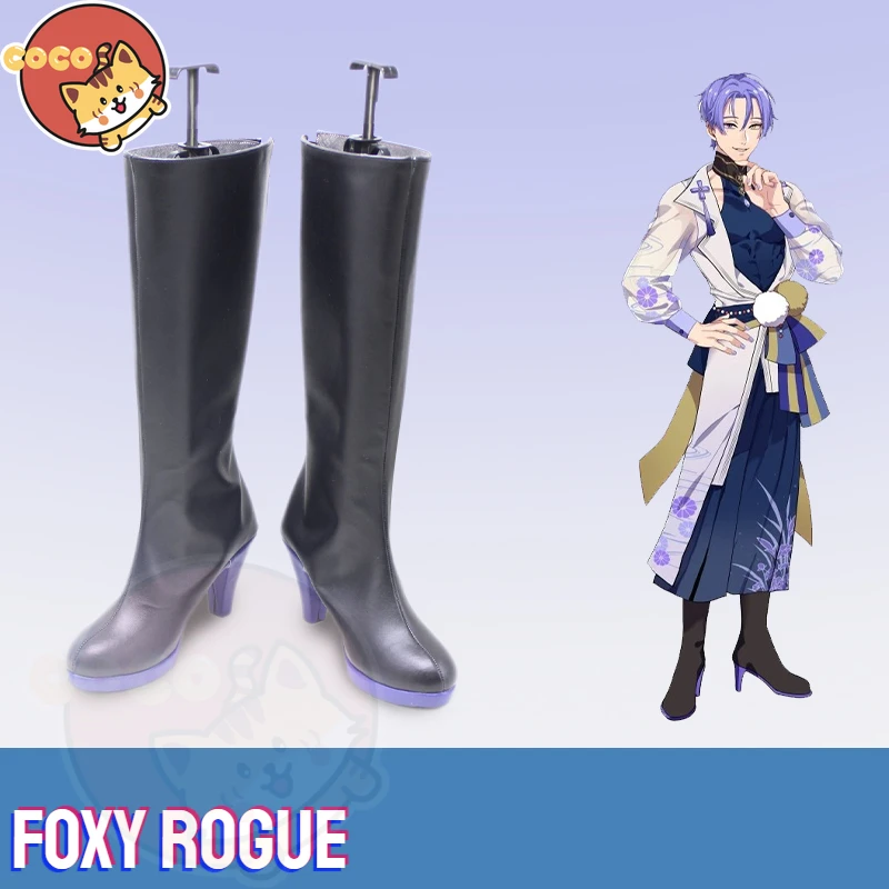 

Foxy Rogue Kuya Cosplay Shoes Game NU: Carnival Foxy Rogue Cosplay Kuya Shoes Unisex Role Play Any Size Shoes CoCos