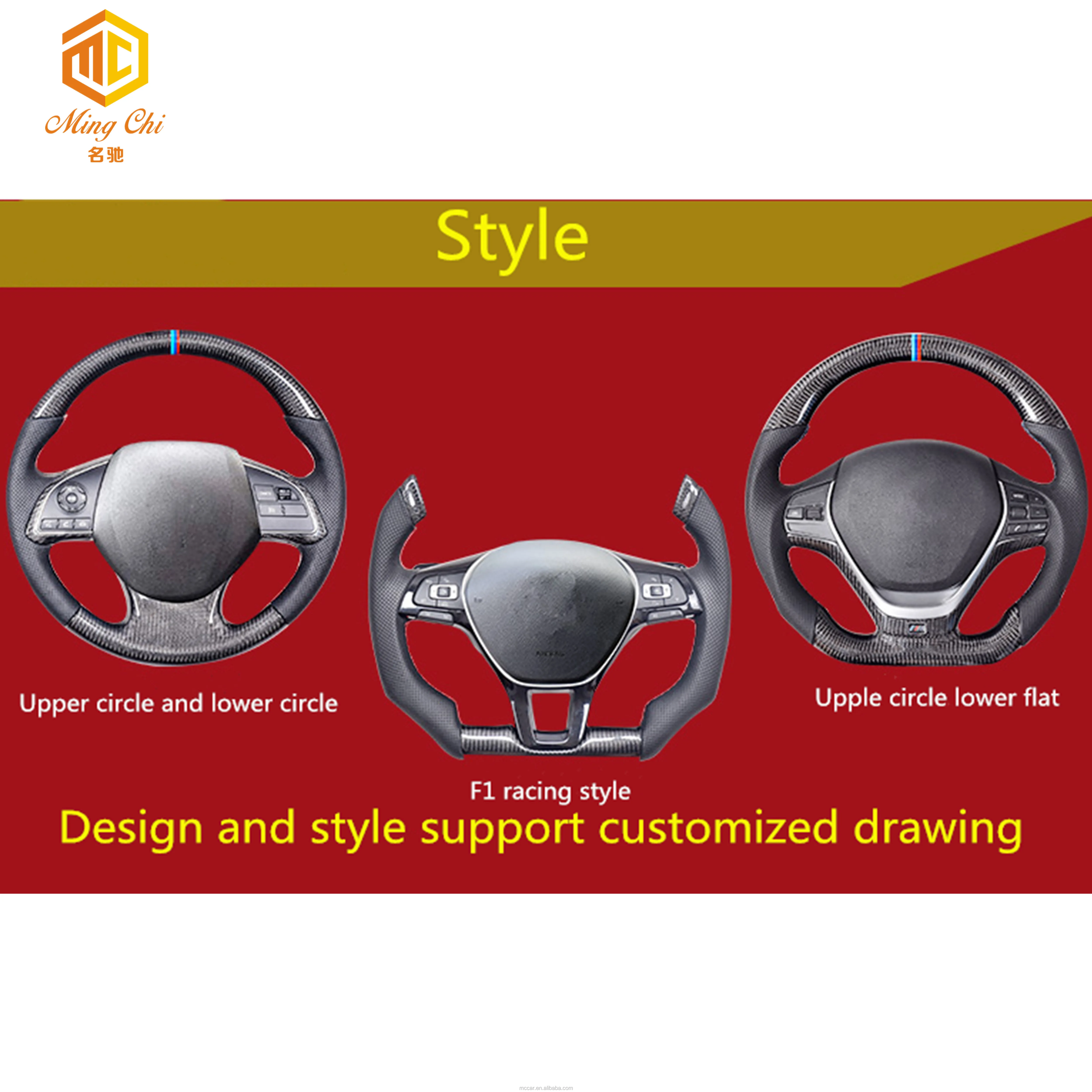 A3 S3 A4 S4 A5 S5Q3Q5 car steering wheel carbon fiber steering wheel for Audi A4 S4 A3 S3 A5 S5 Q3 Q5 all models can be custom