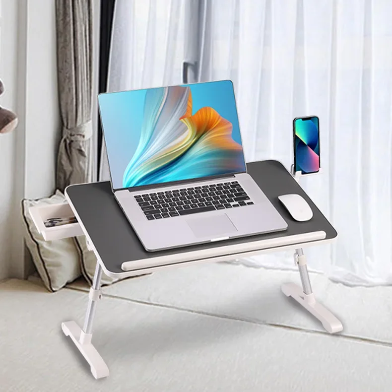 Folding Small Table Bed Desk Dormitory Lifting Laptop Table Student Study Bedroom Small Dining Table