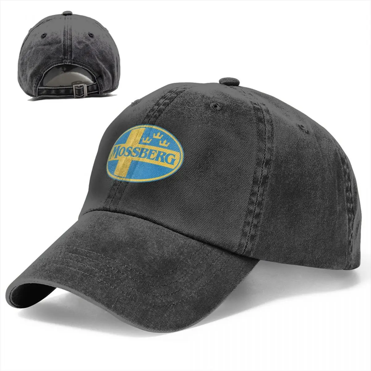 Mossberg Guns Weapon Unisex Baseball Cap Distressed Washed Caps Hat Retro Outdoor Summer Adjustable Headwear