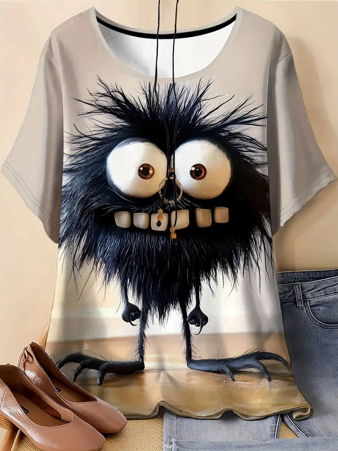 New Cat Monkey Wolf T-Shirts Animal Graphic 3D Print Women's Short Sleeve T Shirt Harajuku Y2K Casual Tees Tops Female Clothing
