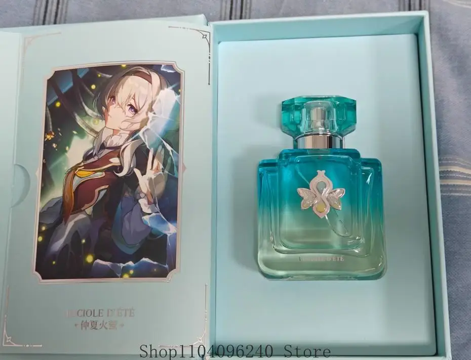 

MiHoYo Honkai: Star Rail Perfume Argenti Aventurine‌ Firefly Jingliu Official Goods with Collection Card Mascot Student Gift