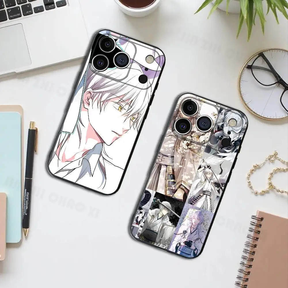

M-Mikazuki T-Turumaru Silicone Soft Phone Case For IPhone17 16 15 14 13 12 11 Pro Max Plus X XR SE Cover