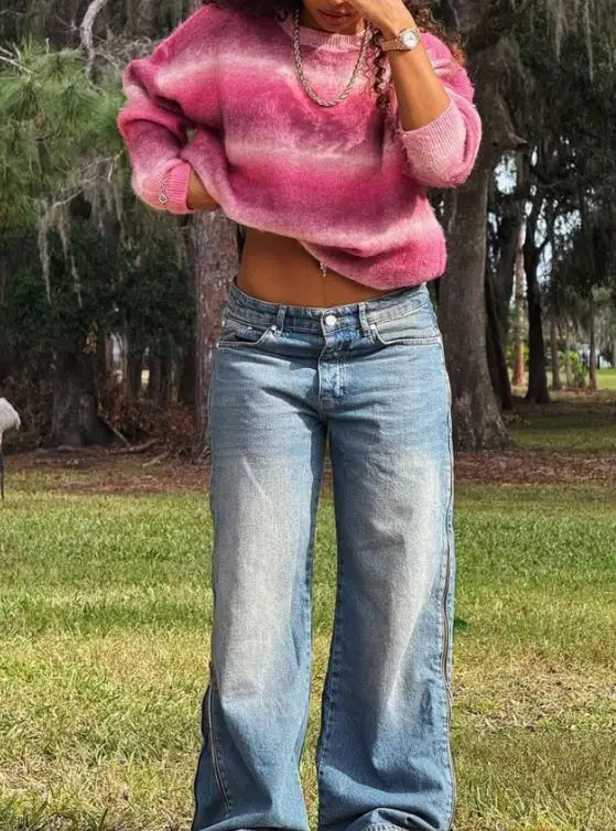 

Women's Pullover Autumn and Winter Temperament Commuting Casual Fashion Round Neck Woolen Jacket Sweater Women's Clothing