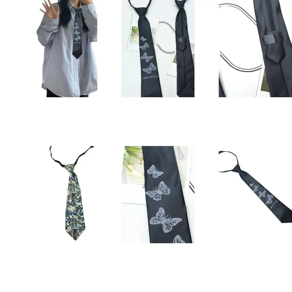 

Регулируемый предварительно связанный галстук -бабочка цветочная печатная газета