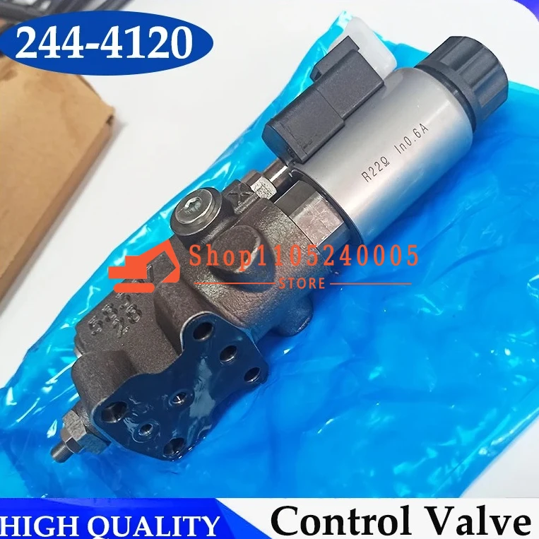 259-0907 2590907 Fan Pump Control Valve Group 2444120 244-4120 Solenoid Valve E330D E336D
