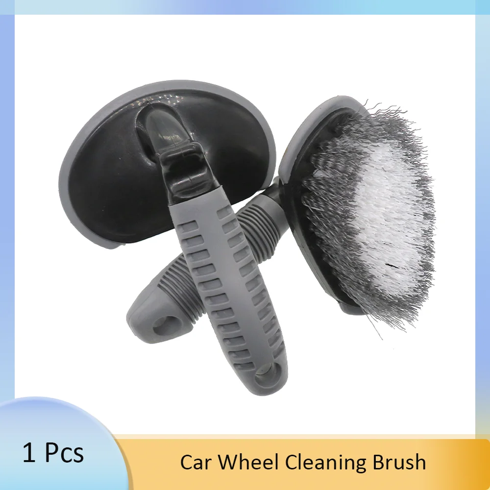 

Car Wheel Cleaning Brush Rim Scrub Brush Auto Truck Motorcycle Bike Brush Washing Hub Tire Auto Washing Tool