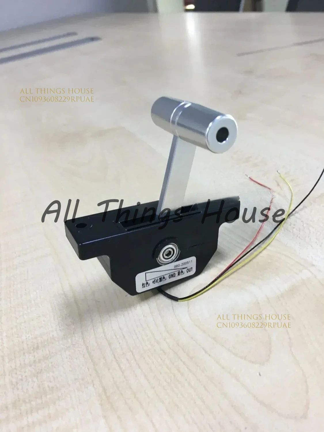 

Make for T-BAR video push rod single-axis joystick hall industrial joystick aerial model uav pull rod