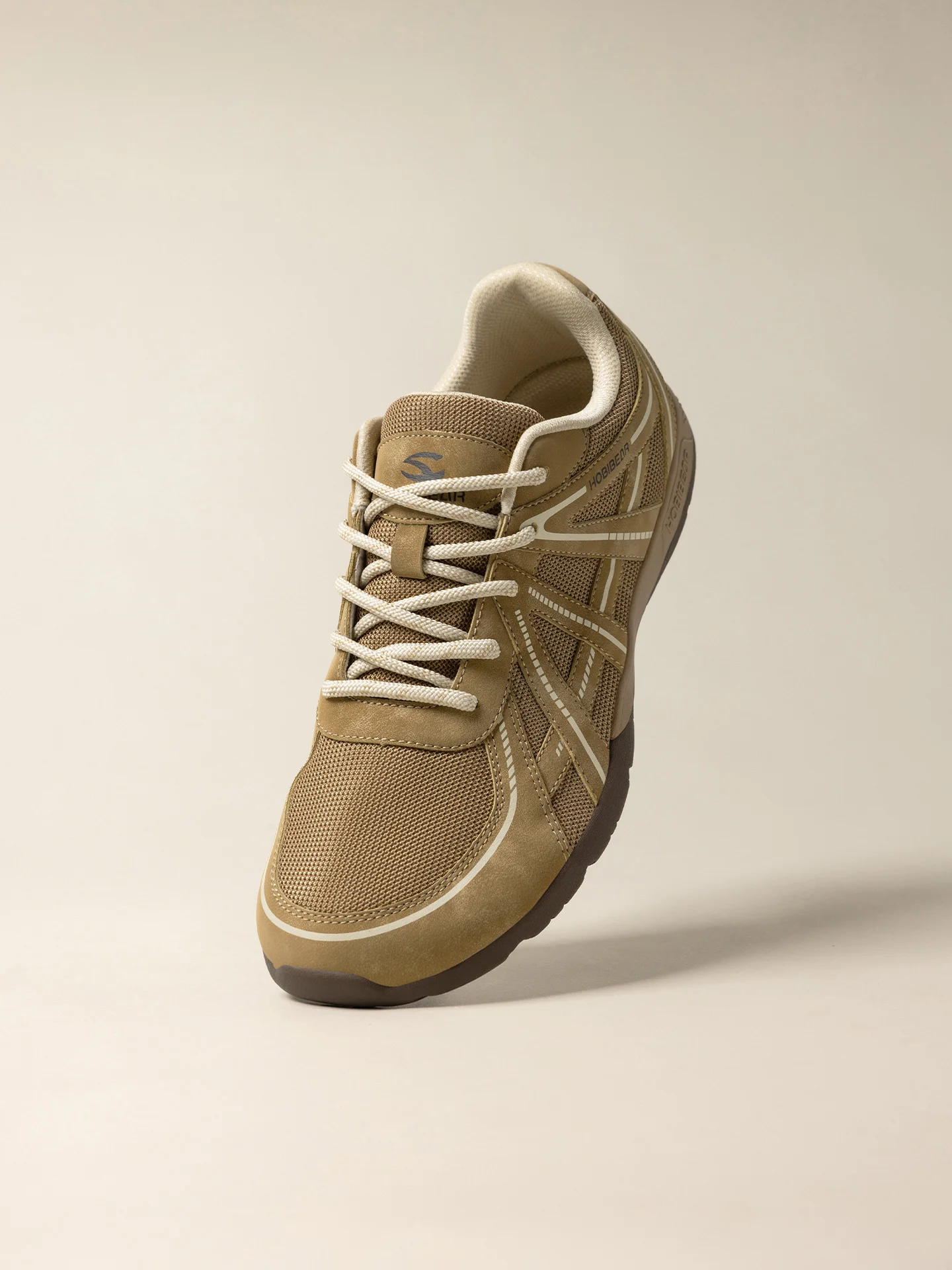 HOBIBEAR Barfuß-Laufschuhe mit breiter Zehenbox, Unisex Cross-Training-Sneaker, klassische Retro-Schnürschuhe – Detail 17