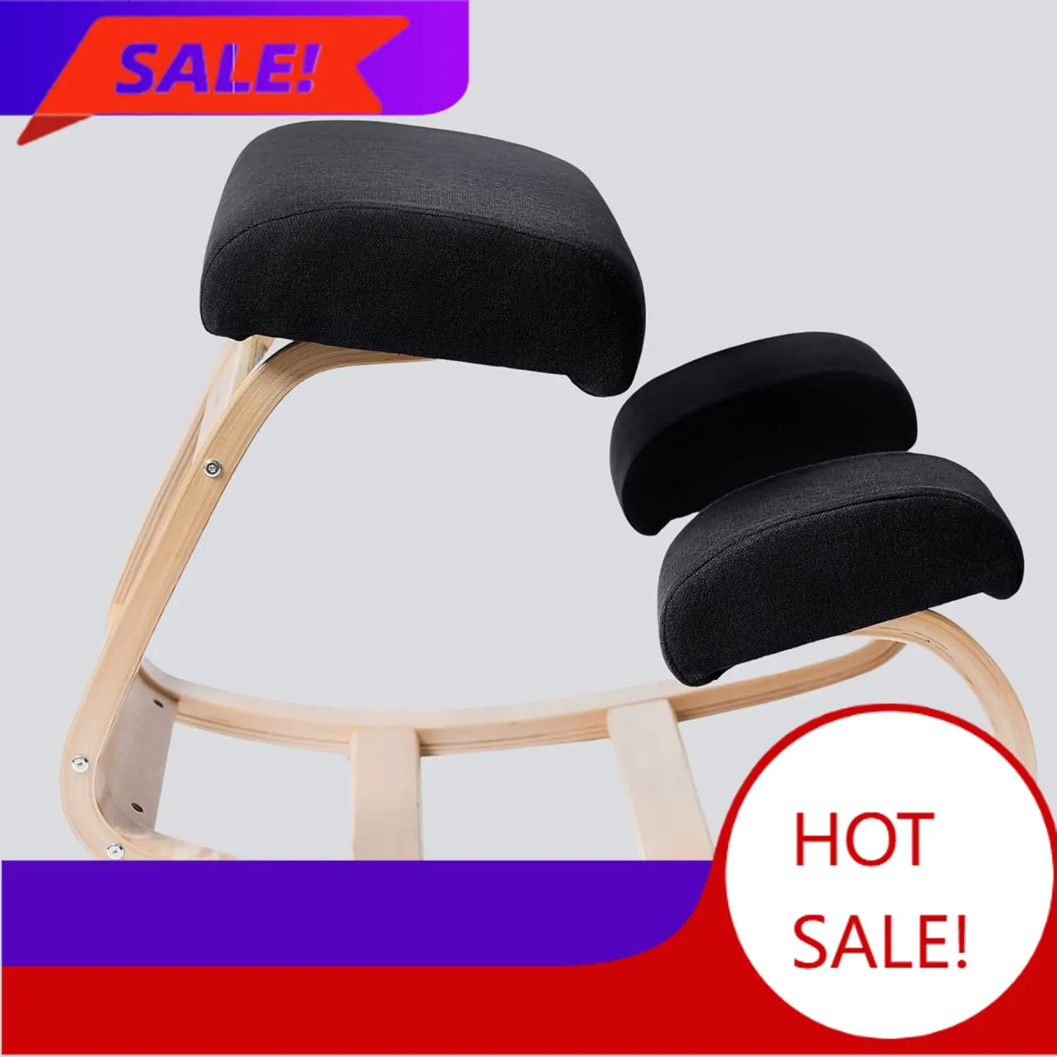 

Стул Austin Kneeling Chair - эргономичный компьютерный стул для домашнего офиса, предназначенный для активного сидения