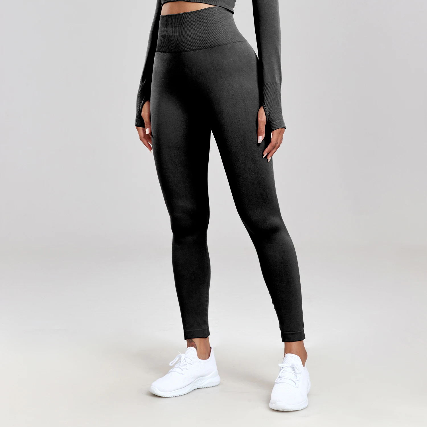 المرأة بلون مثير اليوغا طماق عالية الخصر سليم صالح ماصة العرق الرياضة الجري سراويل رياضية