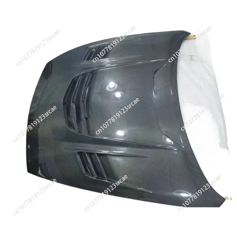 MRD 370Z Bonnet Hood MBJ Style Hood Fits For Nissan Z34 Dry Carbon Fiber 370Z Engine Cover  For Replacement.