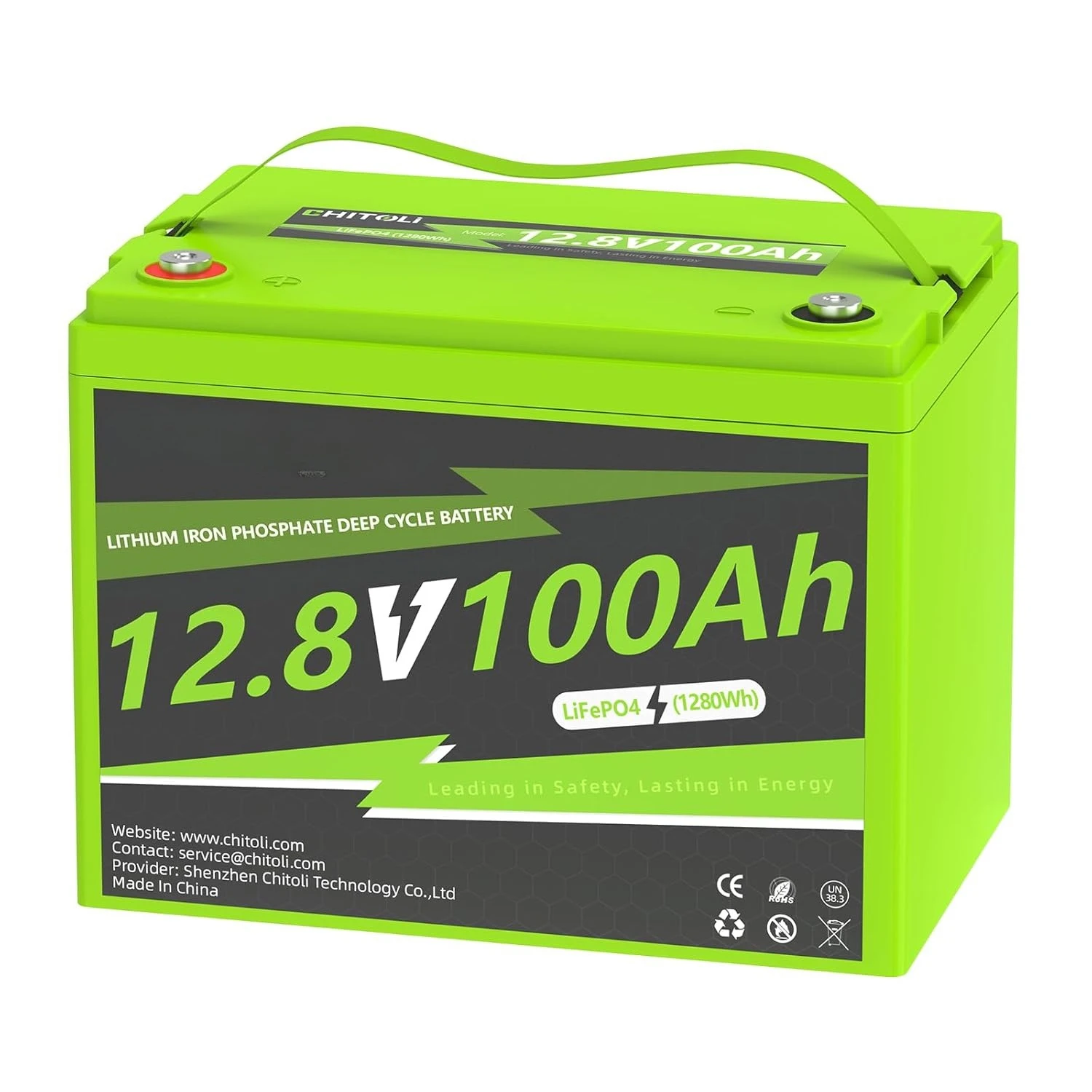 

Аккумулятор LiFePO4 12В 100Ач BCI Group 24, литиевый, глубокого цикла, перезаряжаемый, со встроенной BMS 100А, настраиваемый для различных применений, индивидуальный заказ