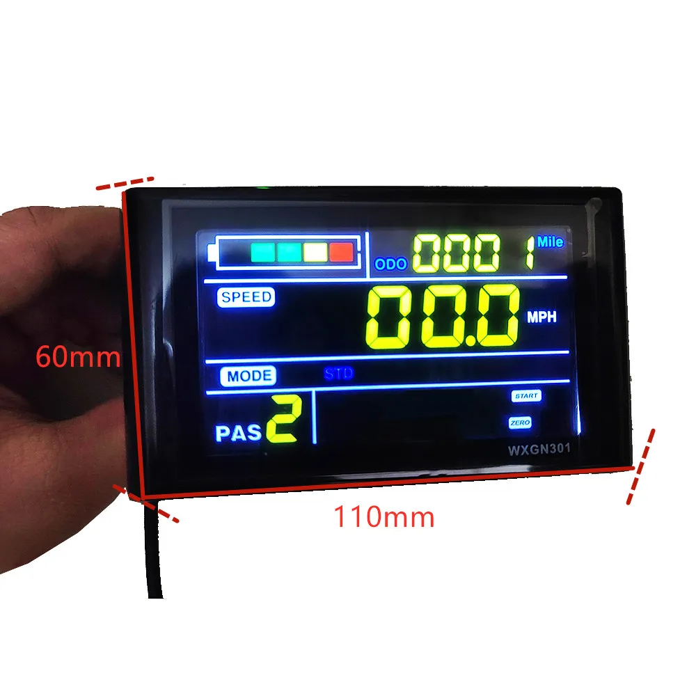 36V 48V 60V 500W 800W 1000W 33A E-bike/Electric Scooter Brushless Controller With LCD Display and Throttle for Electric Bike