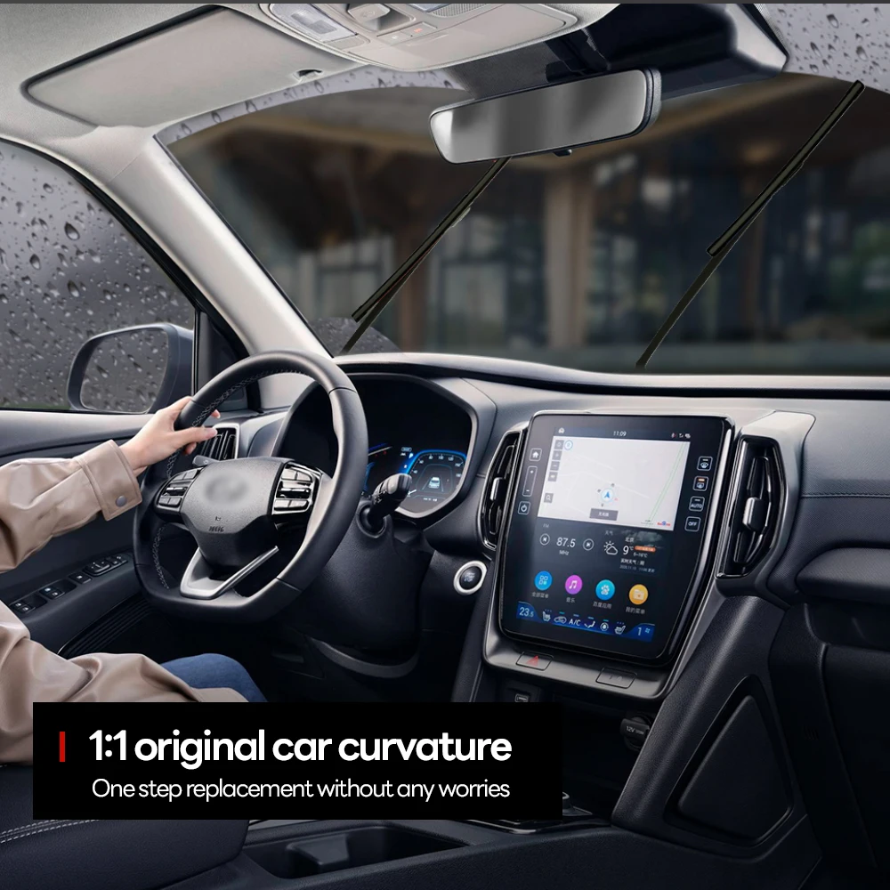 2 ชิ้น สำหรับรถยนต์โตโยต้า เอฟเจ ครุยเซอร์ ปี 2006-2023 2015 2016 2017 2018 2019 2020 2021 2022 ใบปัดน้ำฝนกระจกหน้ารถ